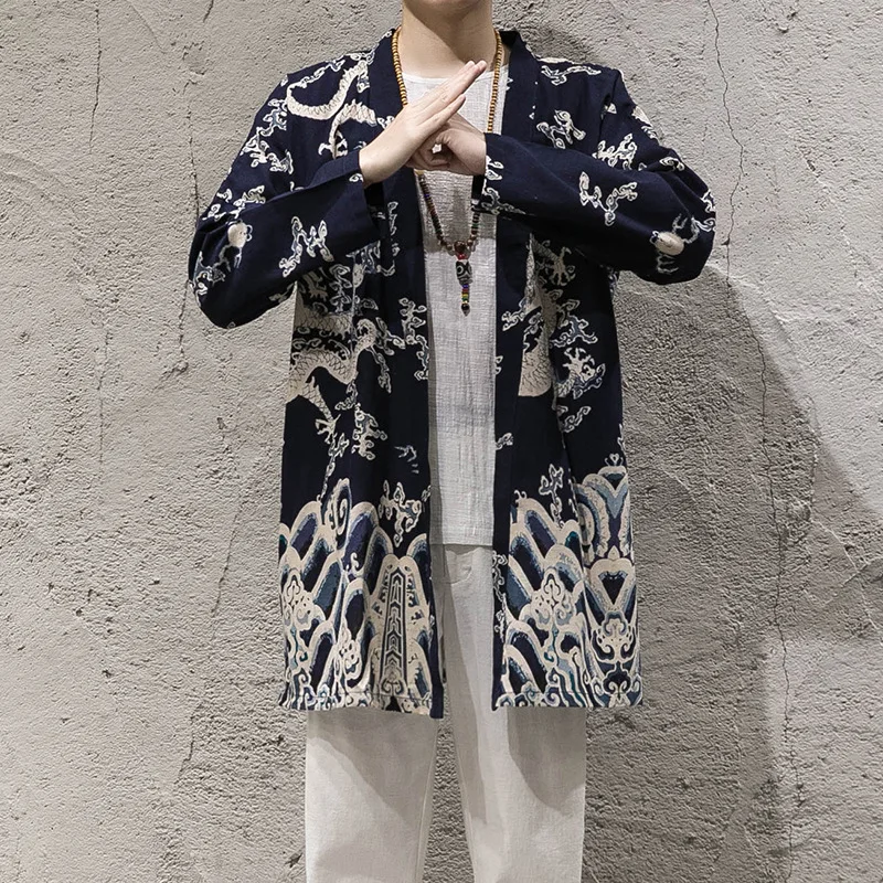 

Perth People MEN'S Jacket Autumn Loose And Plus-sized MEN'S Jacket Casual Coat Youth Korean-style Long Sleeve Trend
