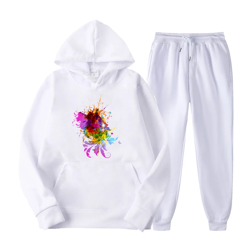 Anime Print Hoodies Hip Hop Winter Unisex Sweatshirts Harajuku Male Casual Pullovers Oversized Hoodie | Женская одежда