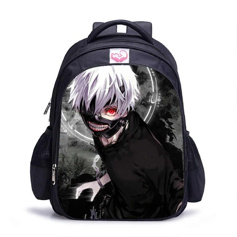 Mochila escolar Tokyo Kaneki Ken de 16 pulgadas y niñas, conjuntos escolares, para lápices|Mochilas| - AliExpress