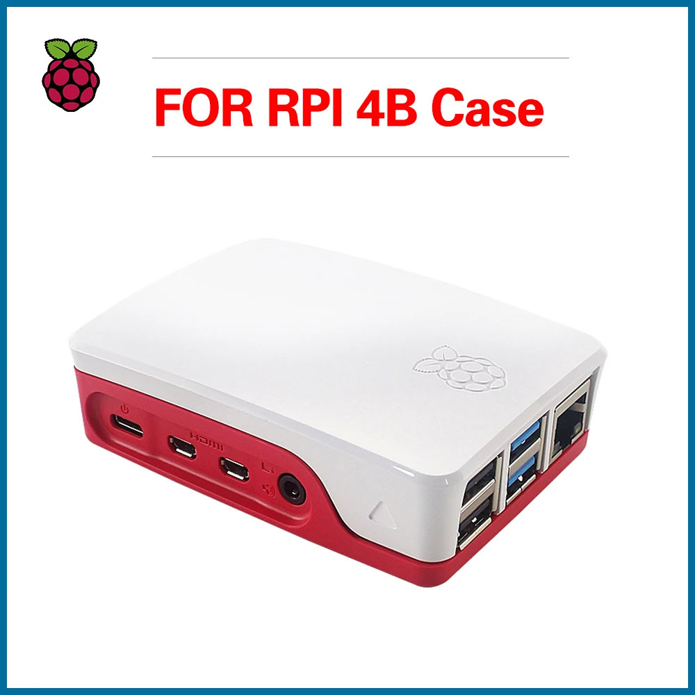S ROBOT официальный Raspberry Pi 4 Чехол пластиковый корпус Raspberry Pi 4B чехол RPI143