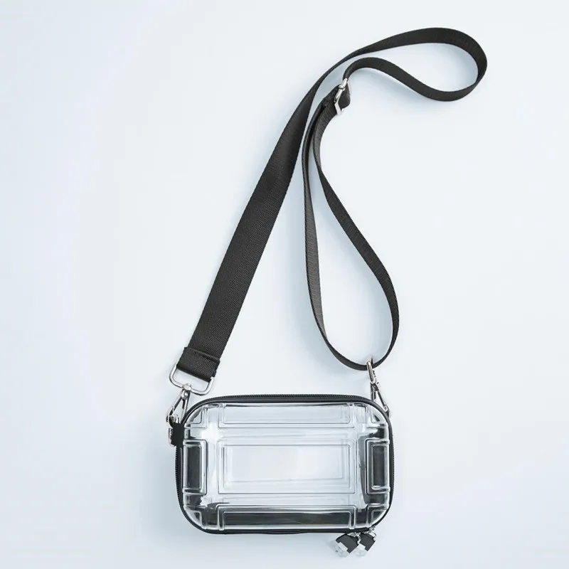 Zara, Bags, Zara Transparent Rigid Mini Box Bag Clutch Crossbody