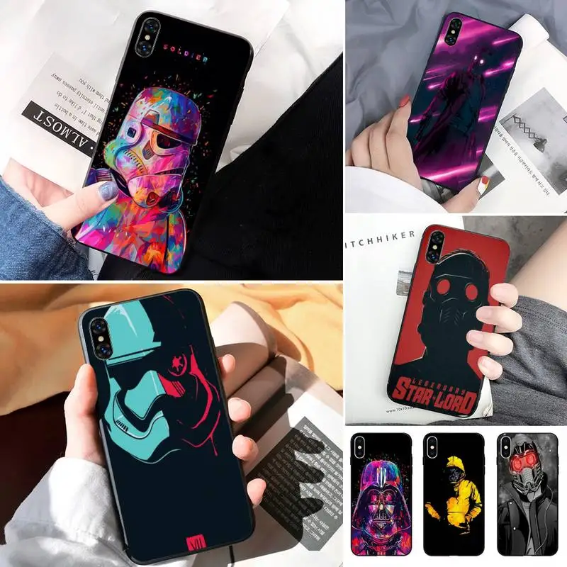 Чехол для мобильного телефона Guardian Of The Galaxy Black IphoneX XS 11 11Pro 5 5s SE 6 6s Plus 7 8 2020 |