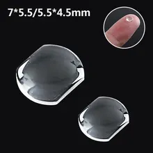 Zegarek kryształ szkło powiększające Sapphire Bubble szkło powiększające dla okno daty wysoka przejrzystość szkiełko zegarowe 7 0 #215 5 5mm 5 5 #215 4 5mm tanie tanio Shellhard CN (pochodzenie) Kryształy Scratch Resistant Sapphire Glass 0 05g 0inch watch crystal magnifier Scratch-resistant High transparency