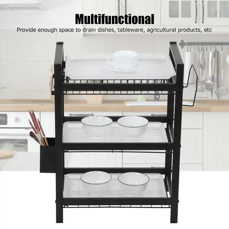 3 Tier Dish Rack Stainless Organi Drying Tucson Mall Steel Ranking TOP10 Kitchen