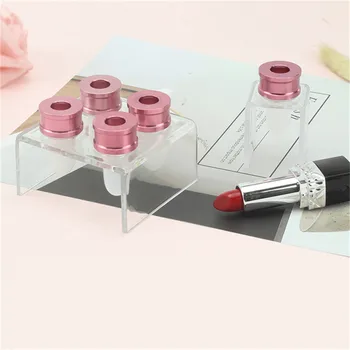 

2020 New1Set Silicone Lipstick Mold Aluminum Ring Mould Holder DIY Mould Crafts Tool Kit Stand Lip Balm Tube