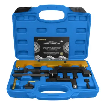 

AUTOOL 8 Pcs Camshaft Timing Tool Kit For BMW 318I 320I 316I E87 E46 E60 E9 N42 N46 Engines
