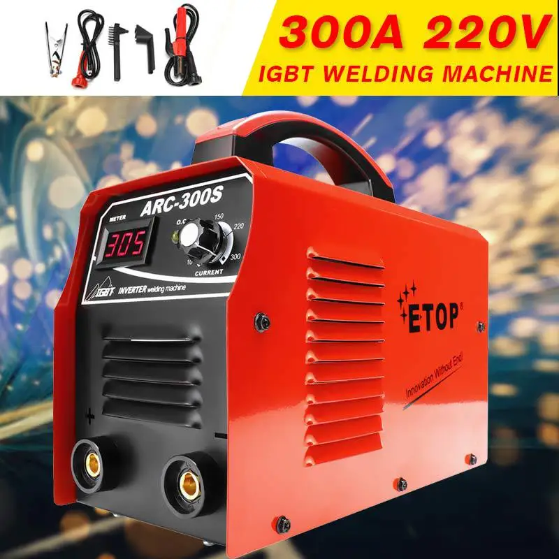 

220V 50/60Hz Mini Portable Welding machine IGBT Inverter DC Electric Welding Tools Energy Efficient for Home Beginner