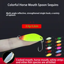 

12PCS Spoon Wobble VIB Lure Spinner Casting Hard Vibrating Tails For Fishing Set Spoonbait Pesca Bass Metal Artificial Colorful