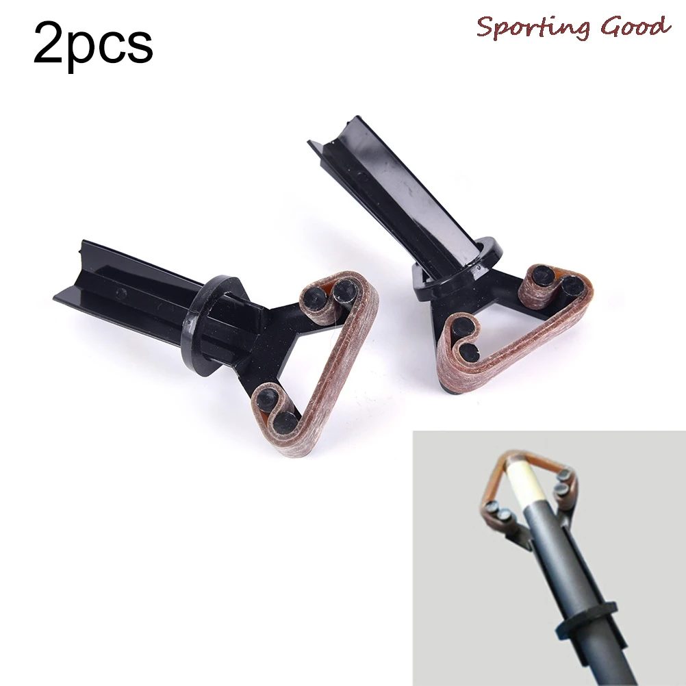 2PCS Plastic Pool Cue Tip Clamp Snooker Billiard Pool Cue Tip Clamp For Tip Glue On Fastener Repair Wholesale