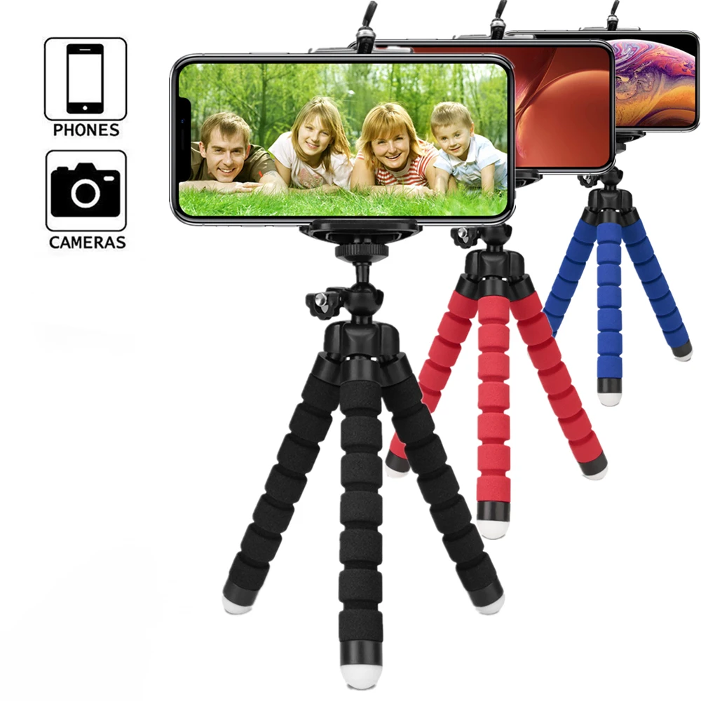 Phone Holder Flexible Octopus Tripod Bracket Selfie Expanding Stand Mount Monopod Styling Accessories For Mobile Phone Camera