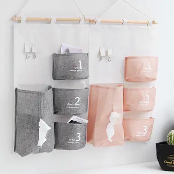 

Simple Hanging Bag Wall Storage Bag Home Decoration Storage Bag Household Goods