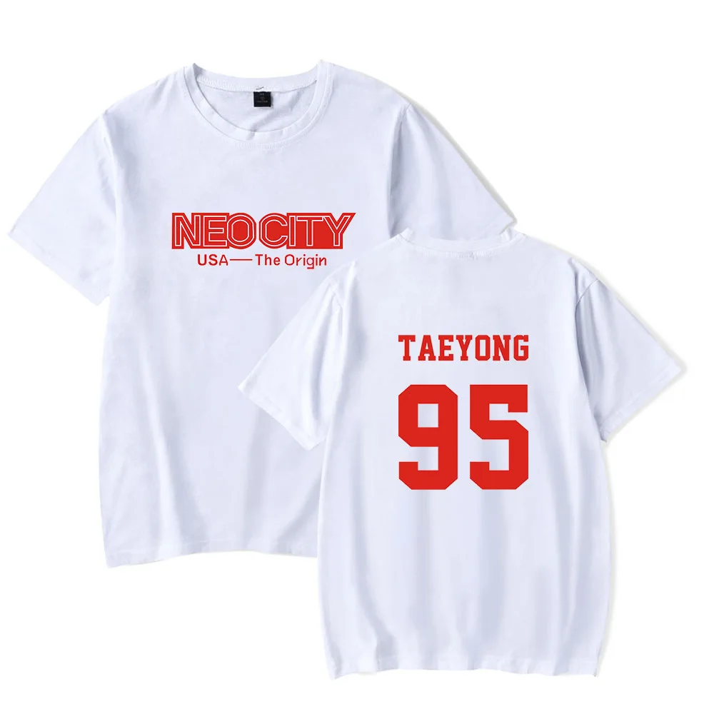 

2019 Summer New Products NCT 127 South Korea Men Combination Band New Series Europe And America Fashion Short Sleeve T-shirt