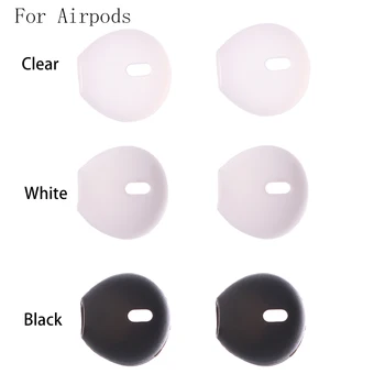

Fashion Universal Airpods Earphone Case Cover Silicone Anti Slip Rubber Soft Ear Tips Earbuds Caps for iPhone Earpads Eartips