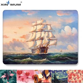 

Ultra Slim Painting Laptop Case for Macbook Air Pro Retina 11 12 13 15 Laptop Bag for Macbook Air 13 New Pro 13 Case Model A2159