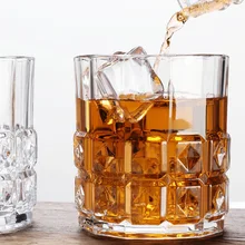 5 стилей 100-200 мл бессвинцовый стеклянный стакан для виски барная посуда, кружка для пива бытовой стакан для водки es шаблон набор для питья из стекла