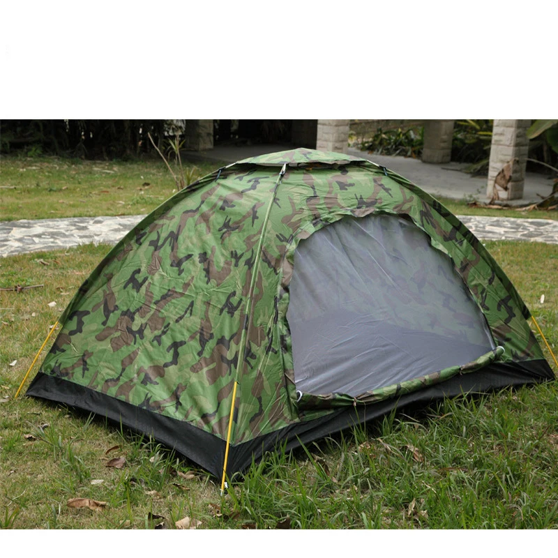 Double Tent Camouflage Single Outdoor 3-4 People Travel Camping Tourism Waterproof Rainproof Ultra Light Wild Suit Oxford Cloth | Спорт и