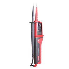 Medidor de voltaje Digital UNI-T UT15C, impermeable, 24V ~ 690V, CA/CC, pantalla LCD, rotación de fase automática