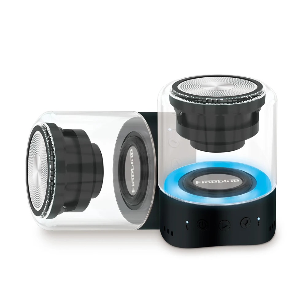 Портативный динамик Bluetooth Колонка Bluetooth динамик беспроводной бум бокс открытый бас TF fm-радио со светодиодный светильник HIFI сабвуфер