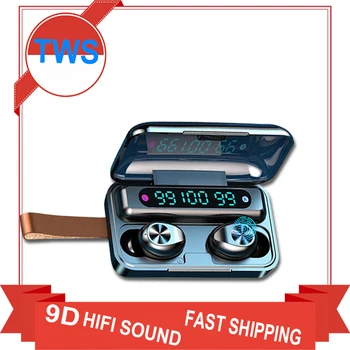 

TWS wireless headset bluetooth headset breathing light fingerprint earbuds business bluetooth headset for iPhone and Samsung