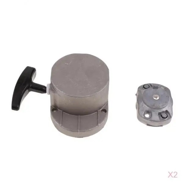 2pcs Pull Start Starters Fit for 49cc 60cc 66cc 70cc 80cc 2 Cycle Engine Motorized Bicycle Bikes ATVs