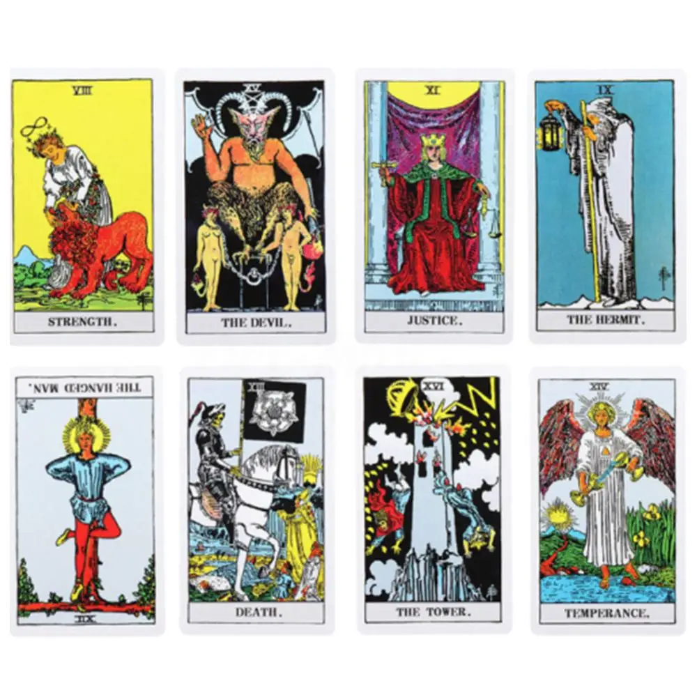 New Knight Rider Tarot Card Smith 78 карт/комплект английские вечерние карты Семейные