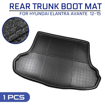 

Car Floor Mat Rear Trunk Anti-mud Cover Carpet For Hyundai Elantra Avante 2012 2013 2014 2015