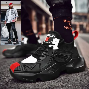 

All Black Men Shoes Tenis Masculino Adulto Lightweight Comfortable White Sneakers Zapatos De Hombre Fashion Zapatillas Casual