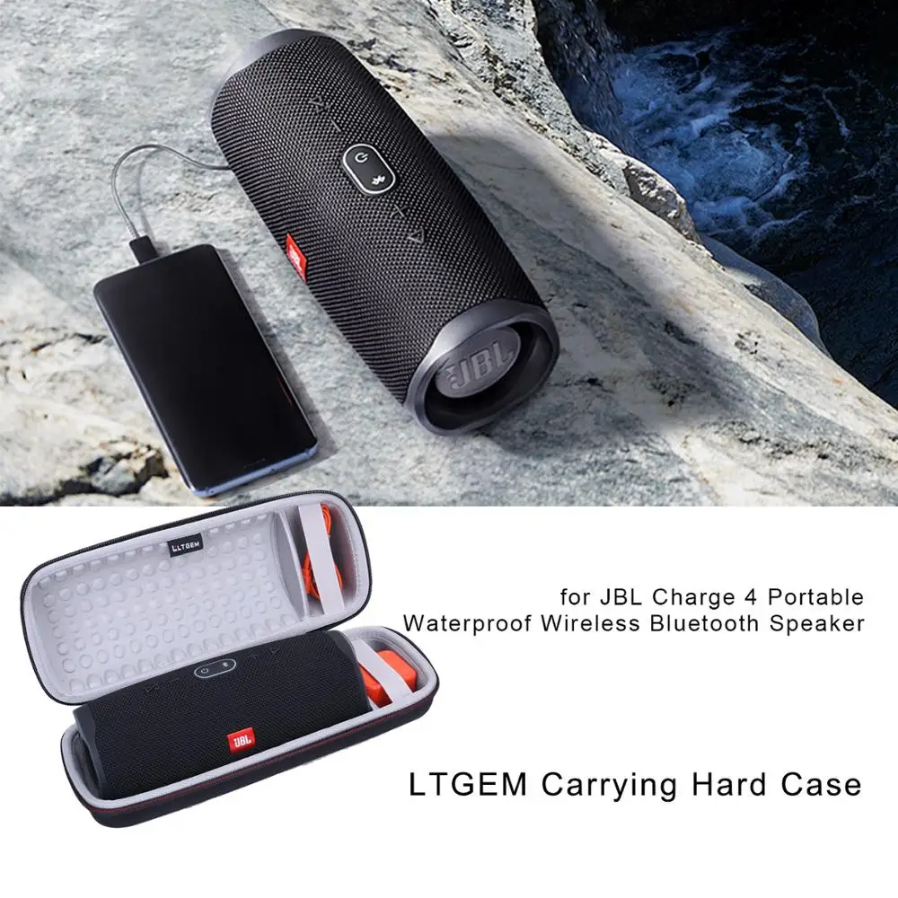 LTGEM водонепроницаемый жесткий чехол EVA для JBL Charge 4 портативный беспроводной Bluetooth