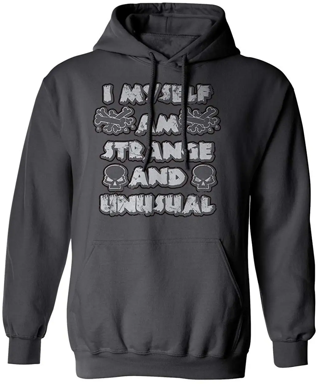 Новая футболка с графикой I Myself am Strange и необычная, мужская толстовка с капюшоном с принтом Beetlejuice, Мужская Женская толстовка с капюшоном