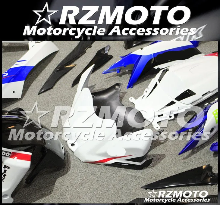 ABS мотоцикл обтекатель комплект для SUZUKI GSXR600 750 K8 2008-2010 год кузов литья под давлением Магазин № 1138