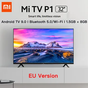 Xiaomi-Televisor inteligente con Control de voz, 32/43/55 pulgadas, WIFI, BT, 4K, UHD, Android, versión Global, compatible con Google