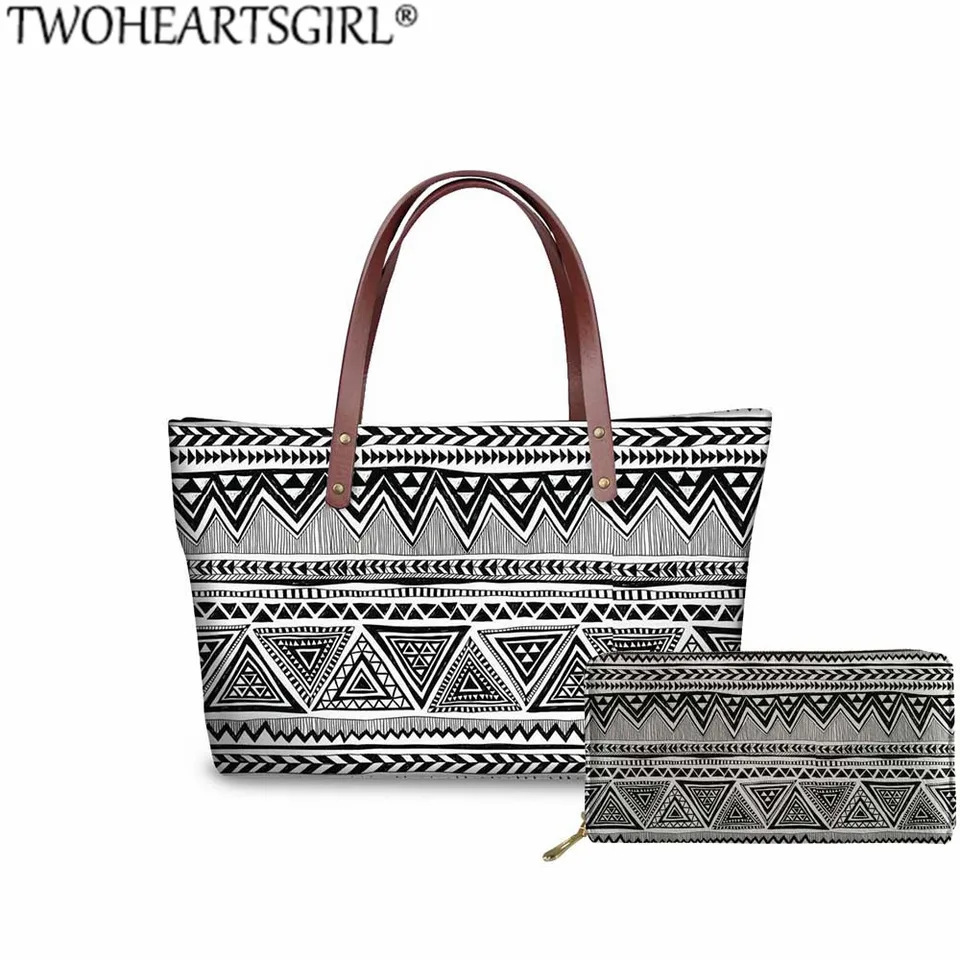 aztec print handbags