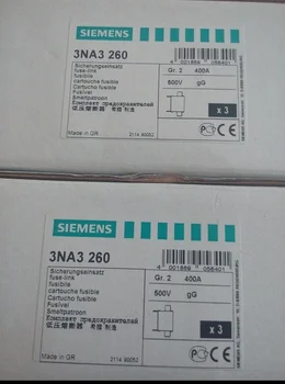 

3PCS/1Box Siemens 3NA3 260 3NA3260 NH2-gG 400A 500V Fuse -New