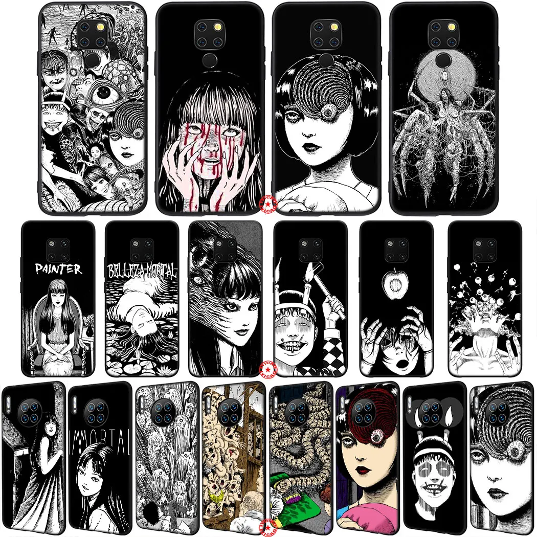 Y34 Junji Ito Tomie Мягкий силиконовый чехол для телефона Huawei Mate 30 20 10 Lite Pro P10 Nova 2