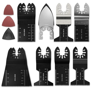 

52pcs Dressing Machine Saw Blade Set Wood Cut Universal Oscillating Multi Tool Saw Blade for Renovator Power Tool