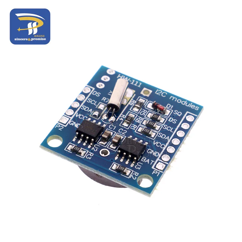 1 шт. крошечные модули RTC I2C 24C32 память DS1307 модуль с часами без аккумулятора|rtc