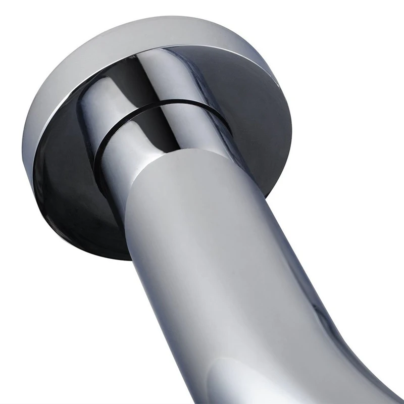 Stainless Steel Grab Bar, Anti-Slip Grab Rail Handle/Wall Mounting Towel Rail Bar/Bathroom Support Handle with Soap Basket Suit