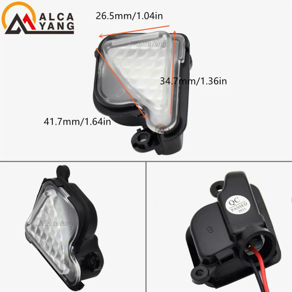LED ̵  Skoda   ȸ ȣ Octavia MK2 A5 SuperB B6 3T 2009 2010 2011 2012 Under Mirror Light  