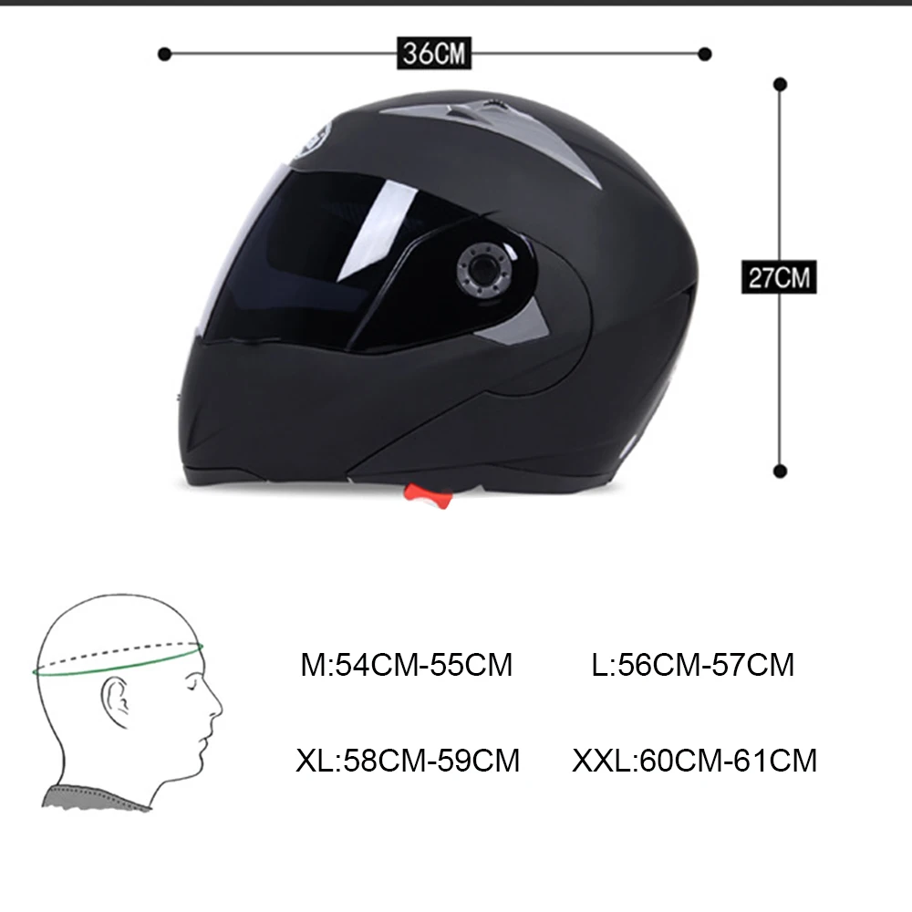 Флип-ап анфас мотоциклетный шлем мотоциклетный модульный двойной объектив мотокросса шлем крушение анфас шлемы