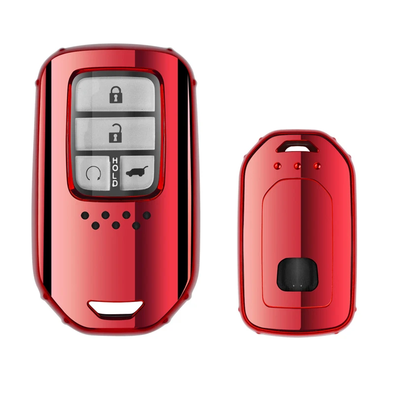 Portachiavi con custodia completa per chiave a distanza per auto in TPU per Honda Accord Civic CR-V XR-V MK10 Spirior Pilot Fit City Freed Jade Key Protect - H9460c515e08a4538b7f3df249bc464b96