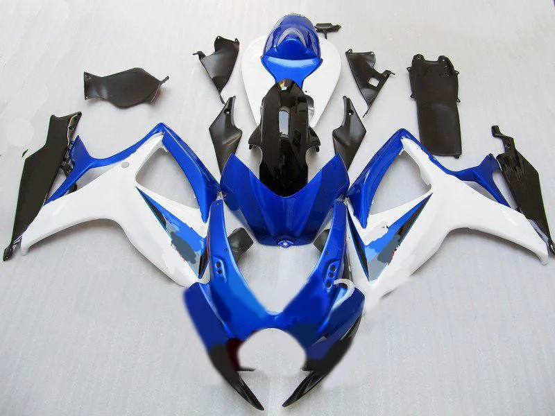 Комплект обтекателей для мотоцикла GSXR600 750 K6 06 07 GSXR 600 GSXR750 2006 2007 ABS новейший белый