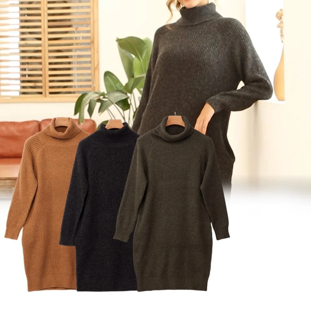 ladies long jumper dress