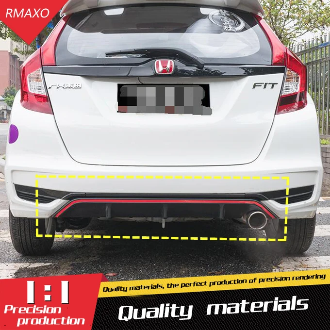 Передний спойлер для бампера Honda fit JAZZ 2018 YCK ABS|Спойлеры и крылья| |