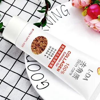 

Facial Scrub Ginger Exfoliating Gel Hyaluronic Acid Wash Cleanser Face Nourishing Anti-spot Cleanser Moisturizing Gel Facia C6N1