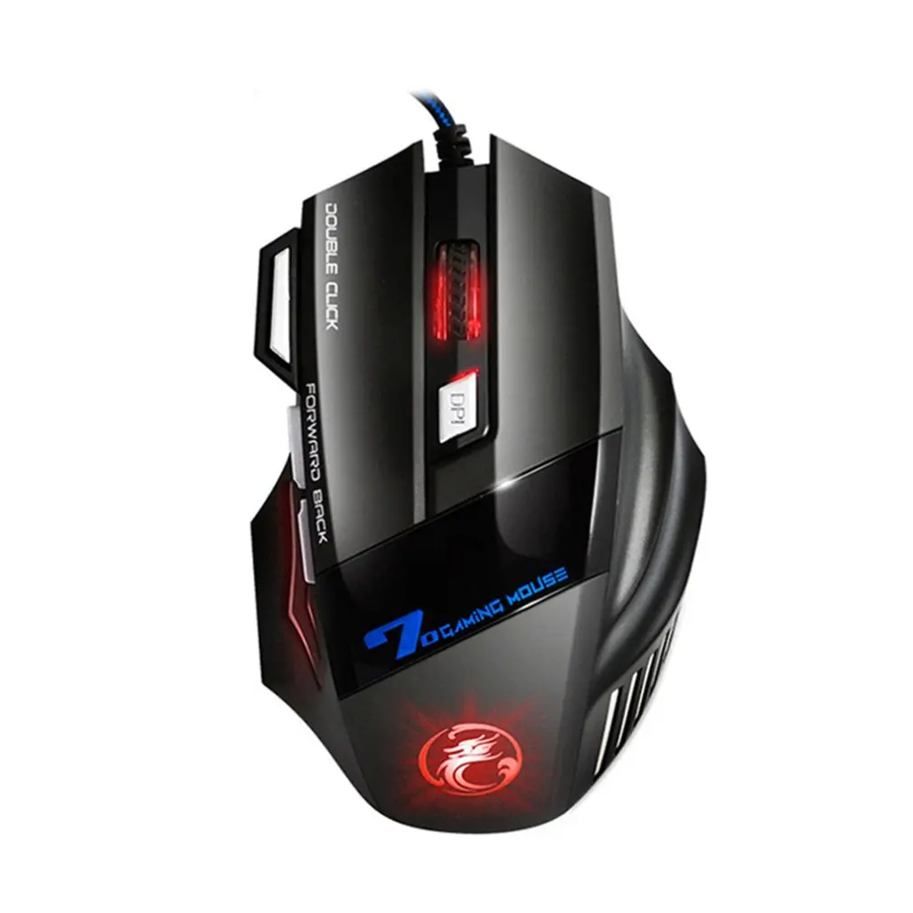 Игровая мышь X7 с разноцветным дыхательным светом Esports | Компьютеры и офис