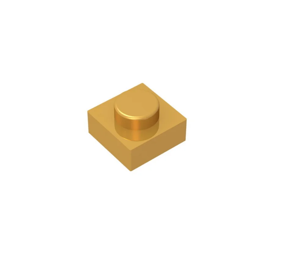 BuildMOC 3024 Plate 1X1 For Building Blocks Parts DIY LOGO Educational Creative gift Toys 24