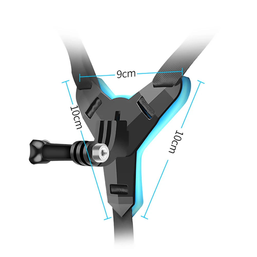 Full Face Helmet Chin Mount Holder for GoPro Hero 8 7 5 SJCAM Motorcycle Helmet Chin Stand Camera Accessories for Go Pro Hero 9-5