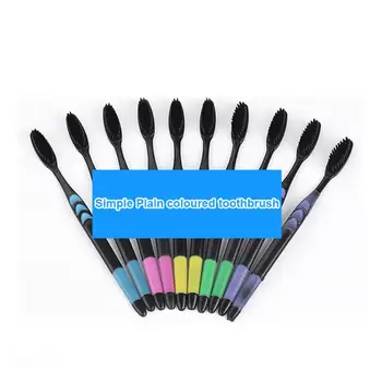

10pcs/pack Deep Clean Gums Whitening Remove Tartar Fine Adult Family Portable Soft Bristle Bamboo Toothbrush Oral Care Tools