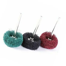 48 шт. 1 смесь зернистости полировка полировки колеса заусенцев 80 150 240 300 зернистости аксессуары