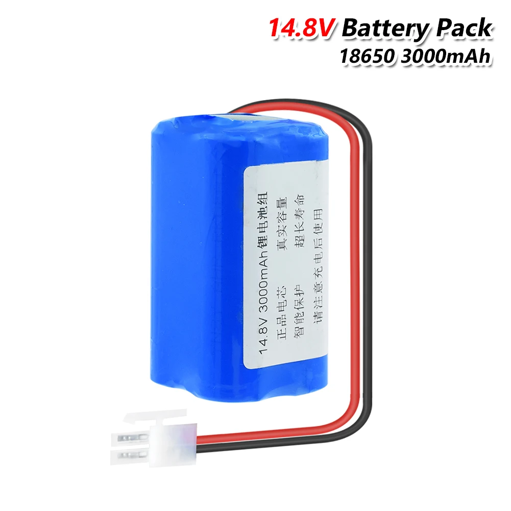 Высокая емкость 3000mAh 14,8 V 18650 аккумулятор(4 шт 18650 литиевая батарея) сменные батареи с 5557 2Pin разъемом